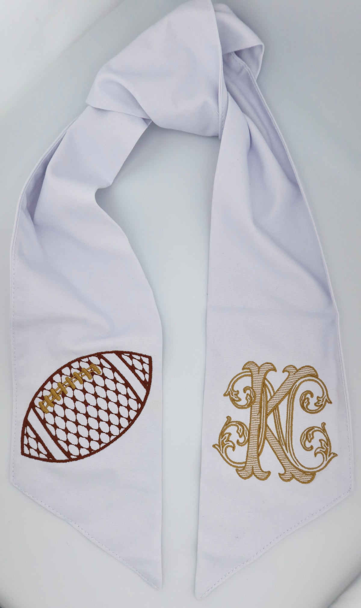 Personalized Football Wreath Sash